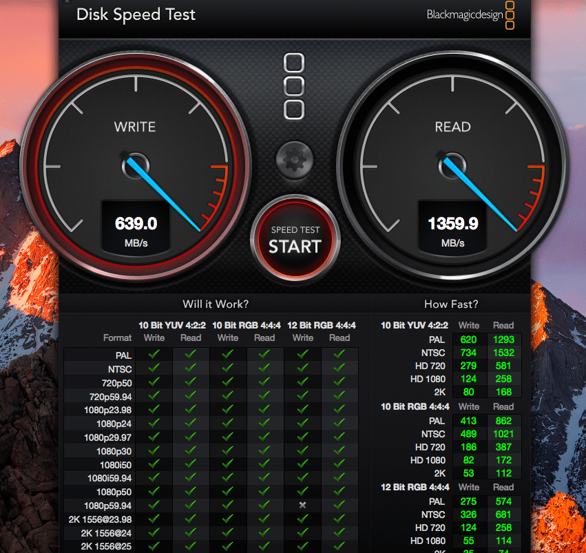 Speed Test For Mac